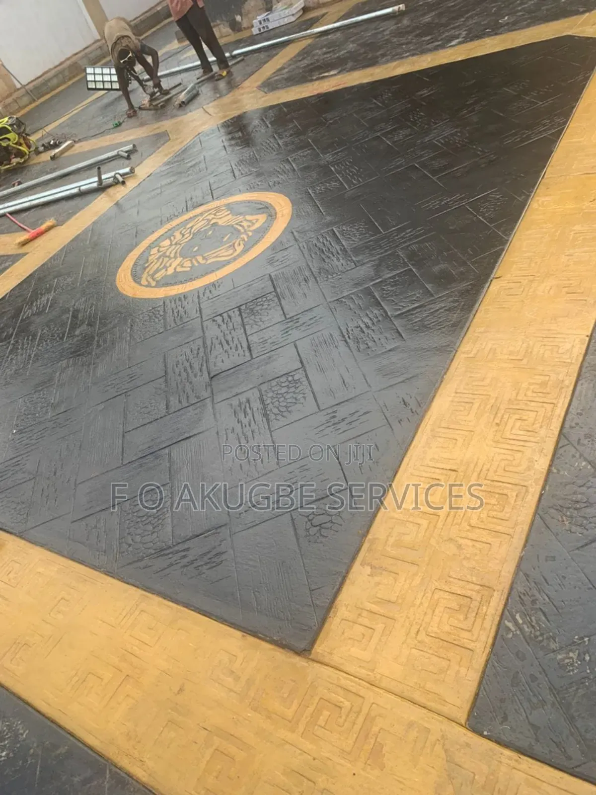 Concrete Floor Stampeed