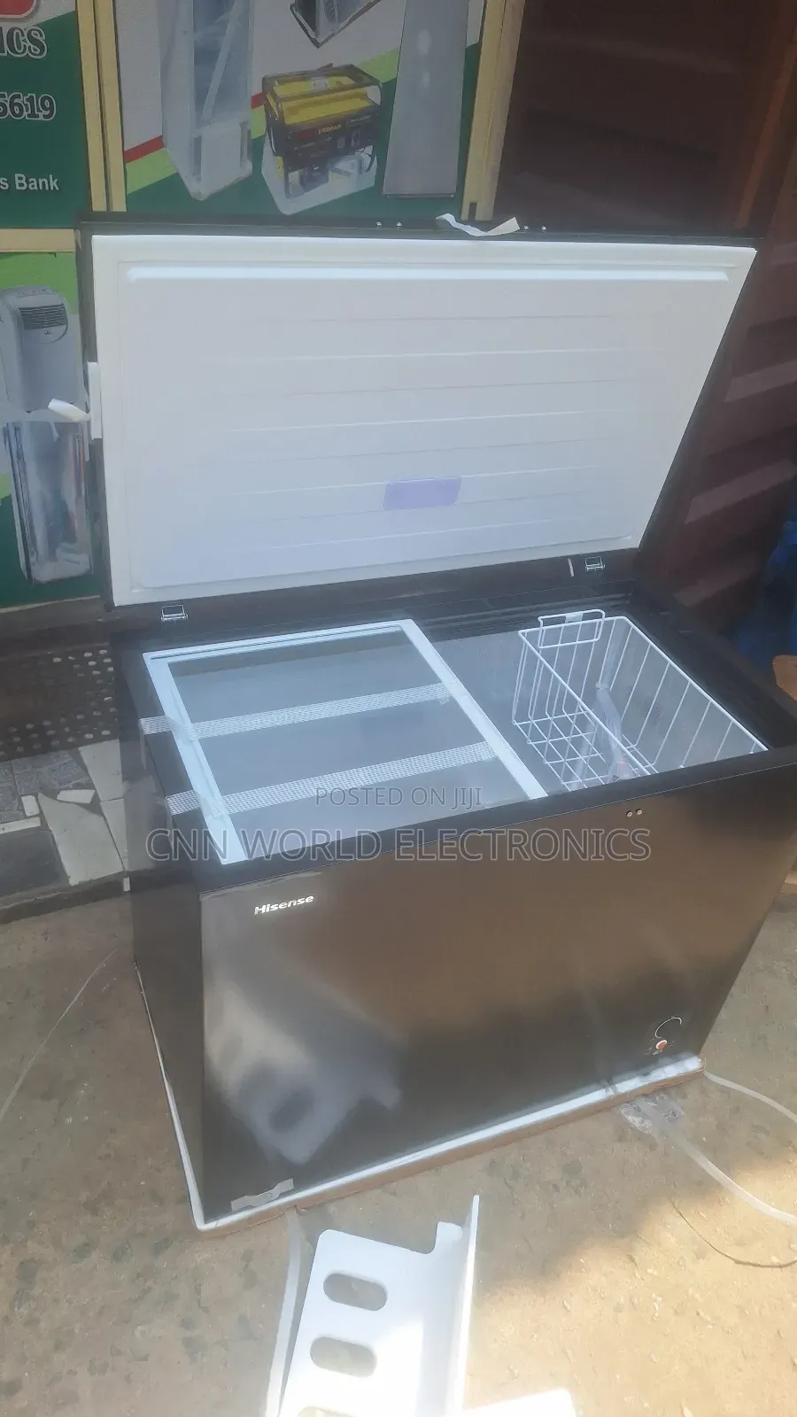 New Hisense 240l Single Door Freezer Faster Cooling Key)Warranty 1year