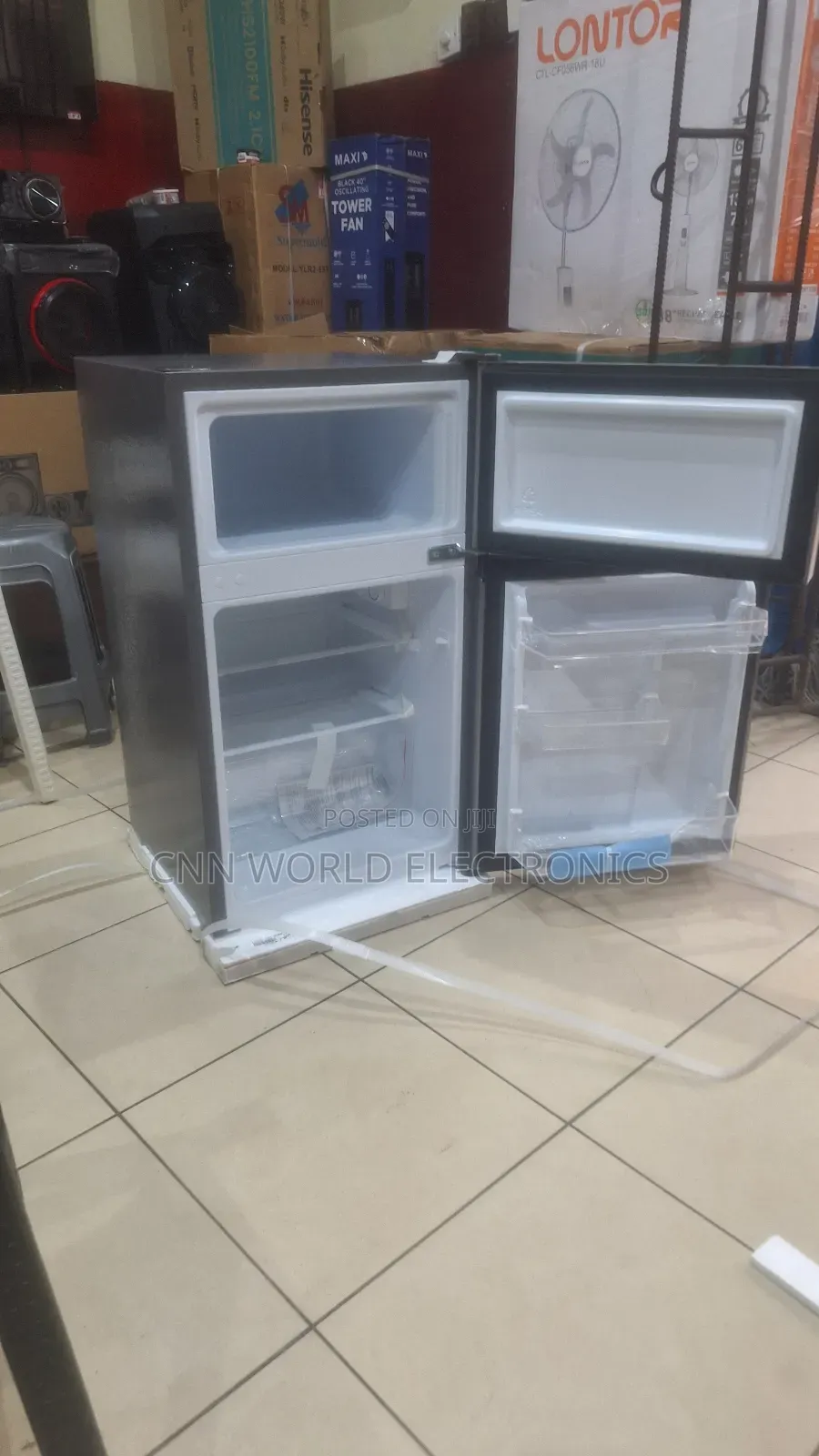 Brand New Hisense 87l Small Double Door Fridge Faster Cooling Warranty