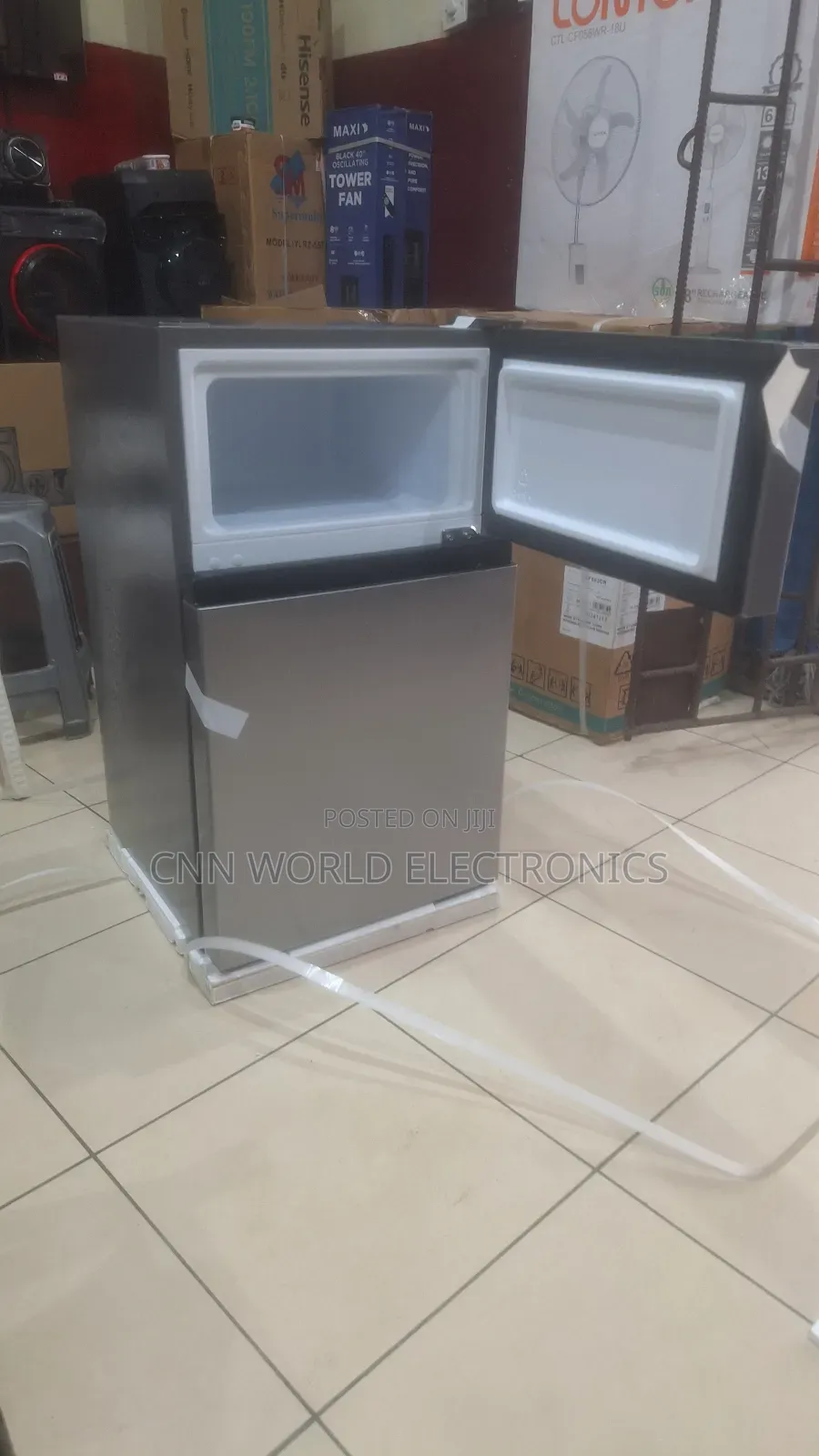 Brand New Hisense 87l Small Double Door Fridge Faster Cooling Warranty