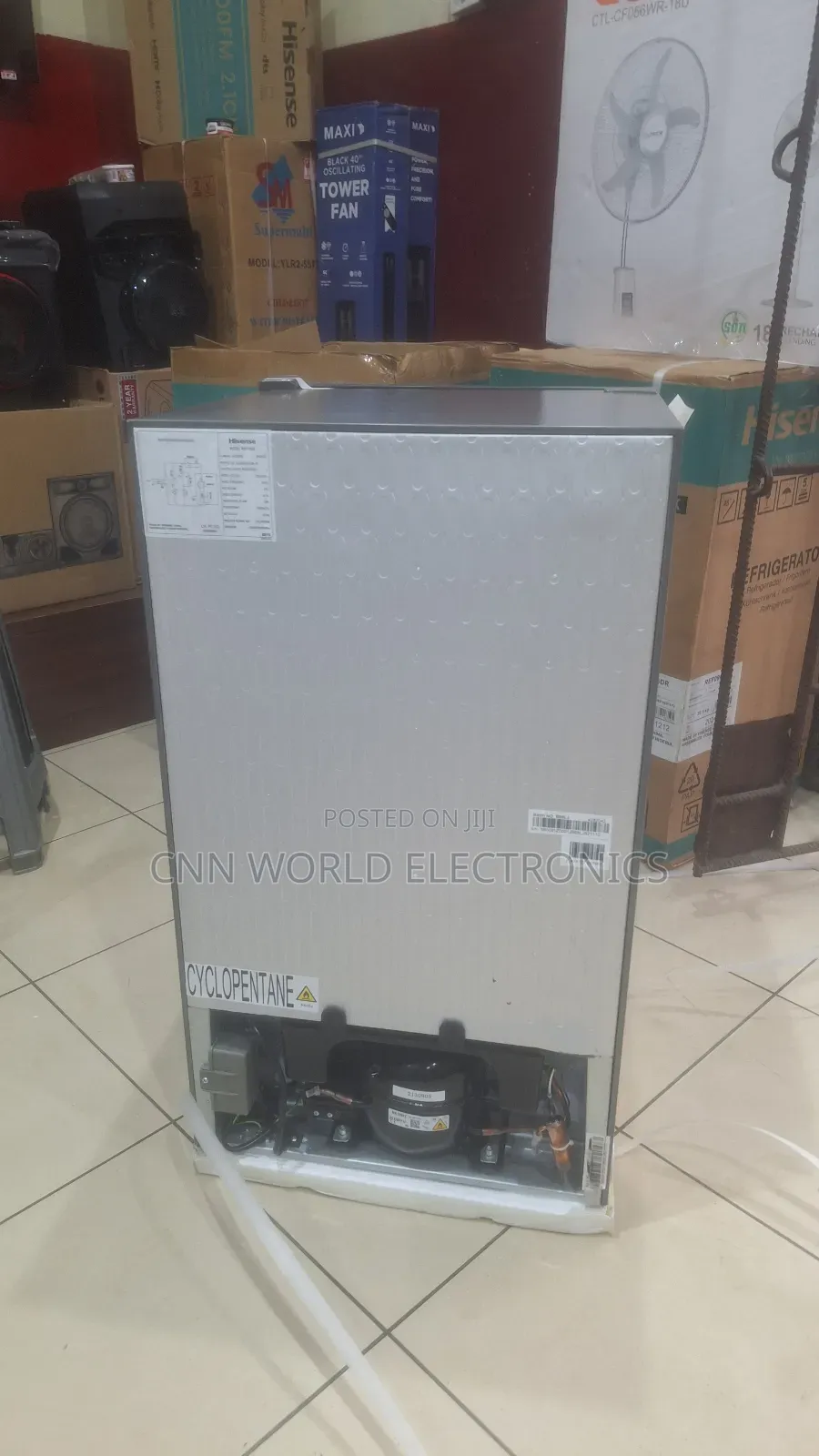 Brand New Hisense 87l Small Double Door Fridge Faster Cooling Warranty