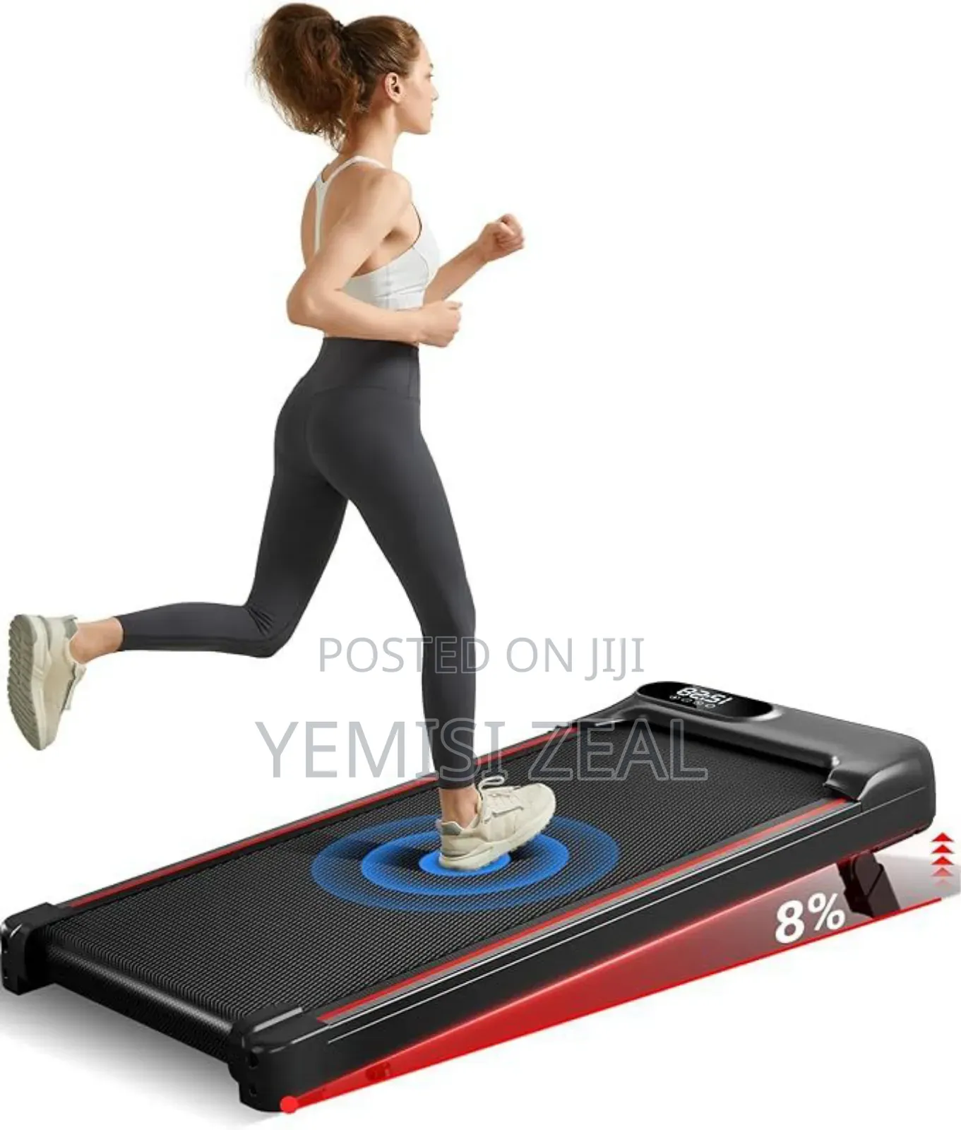 Platform Treadmill Walkpad With 120kg-130kg User Weight And Inclines