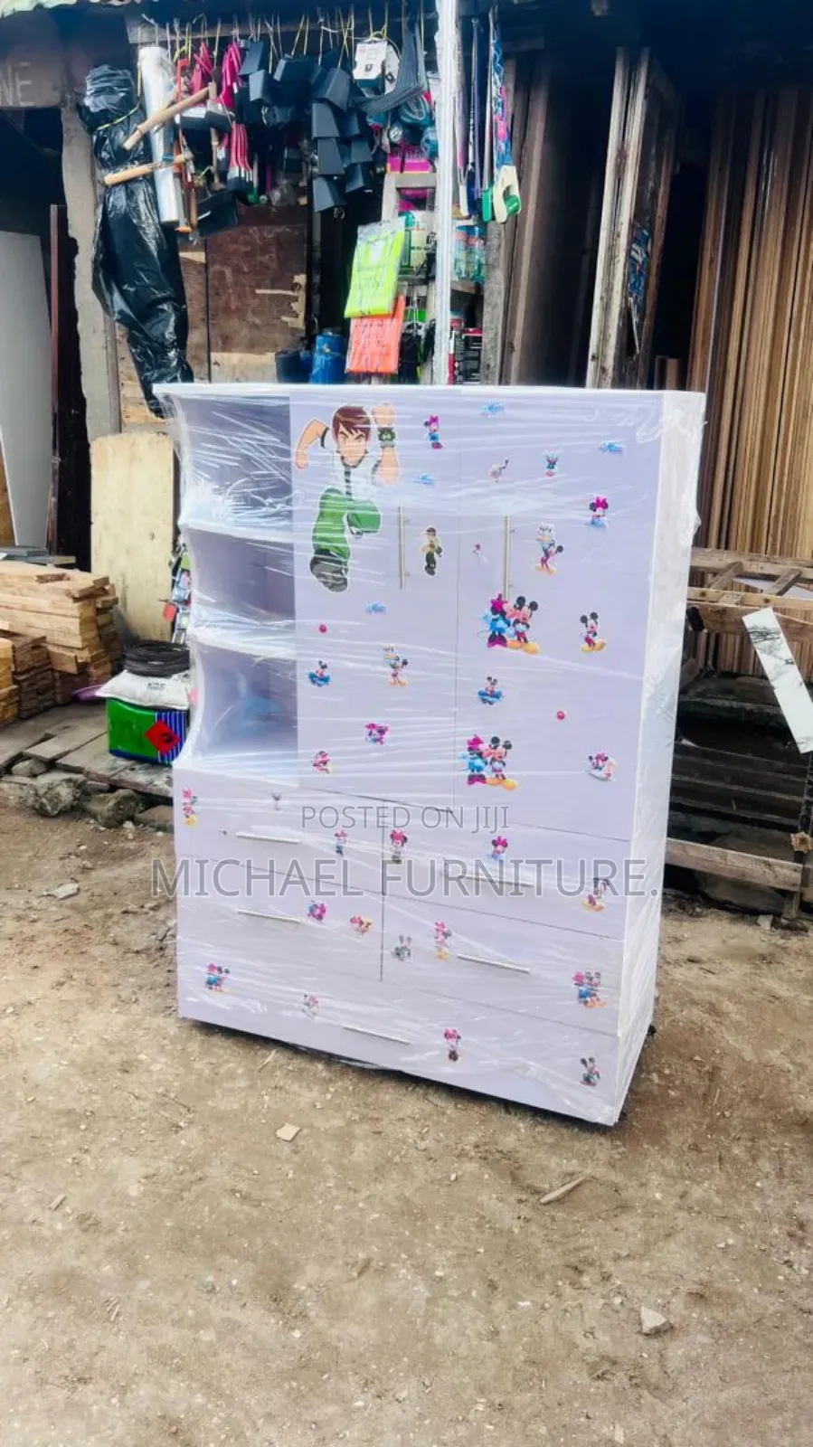 Cute 40inches by 5ft Baby Wardrobe