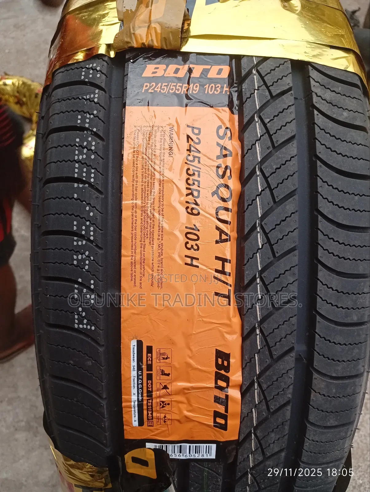 245/55r19 Boto Radial Tyre