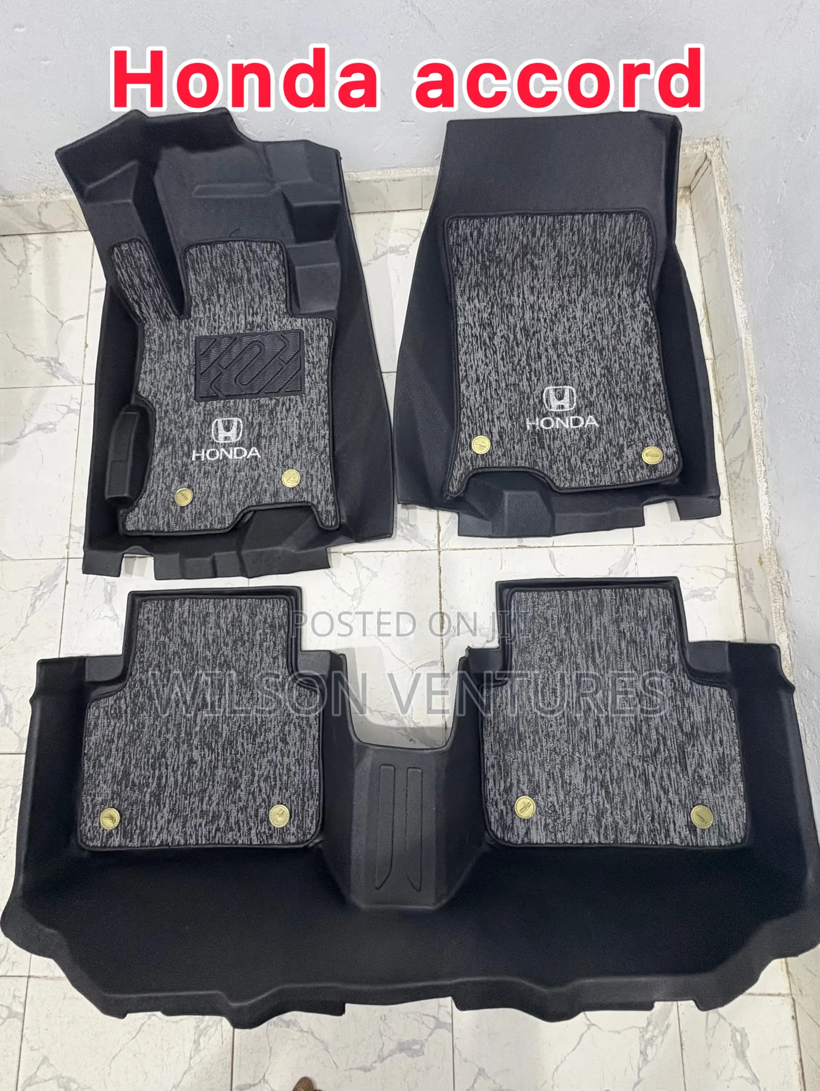 Honda Accord Tpe Double Layer Mat Durable