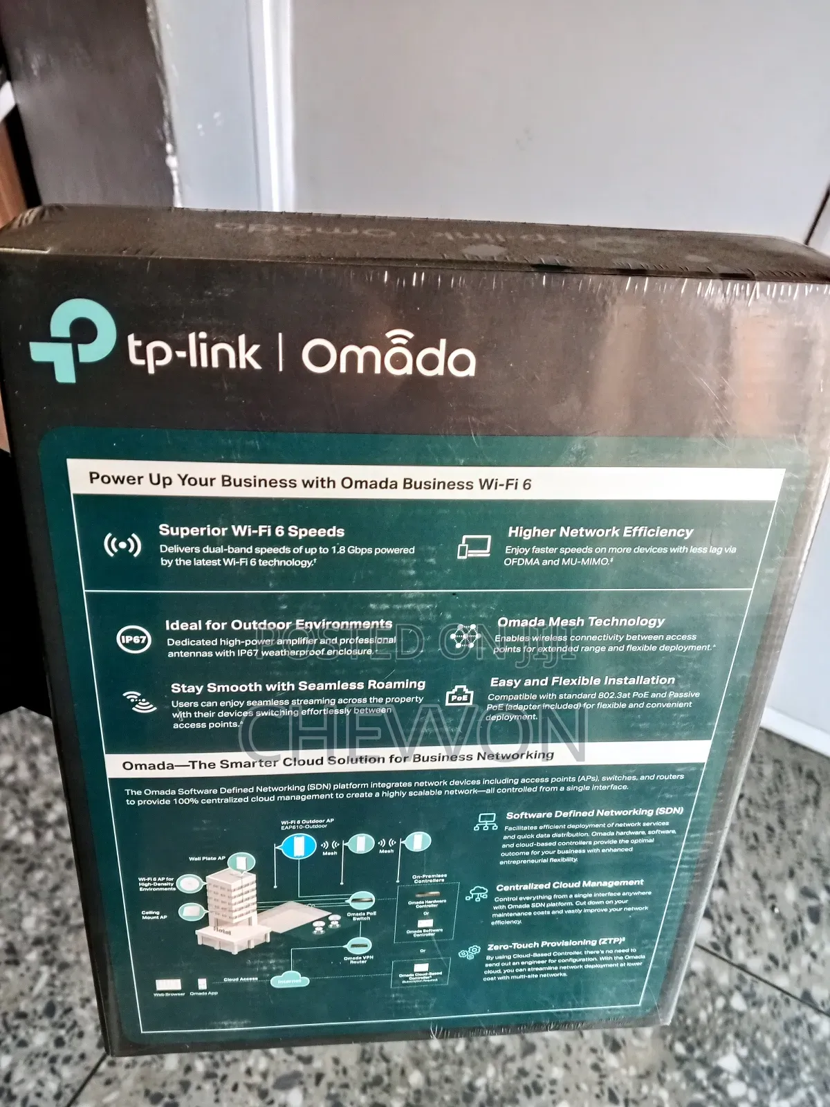 Tp-Link Omada Eap610-Outdoor | Ax1800 Wifi 6 Outdoor Access Point