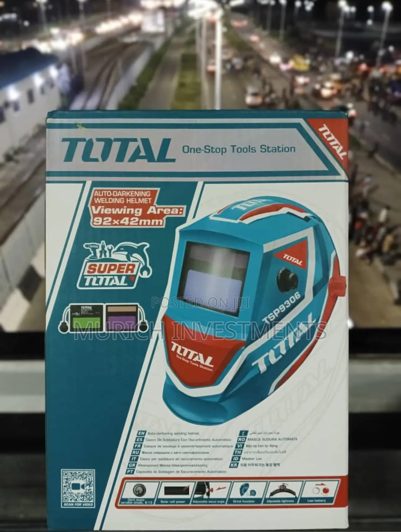 Total Auto-Darkening Welding Helmet (Tsp9306)