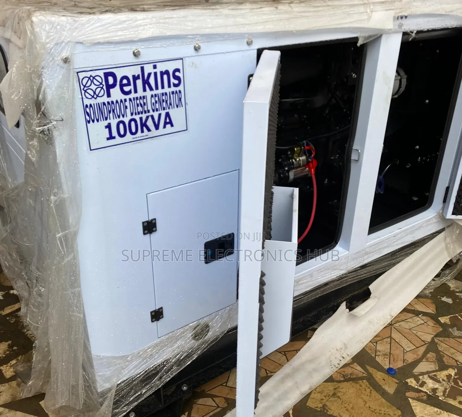 Best Selling Sp-100kva Capacity Perkins Diesel Generator [Low Noise]