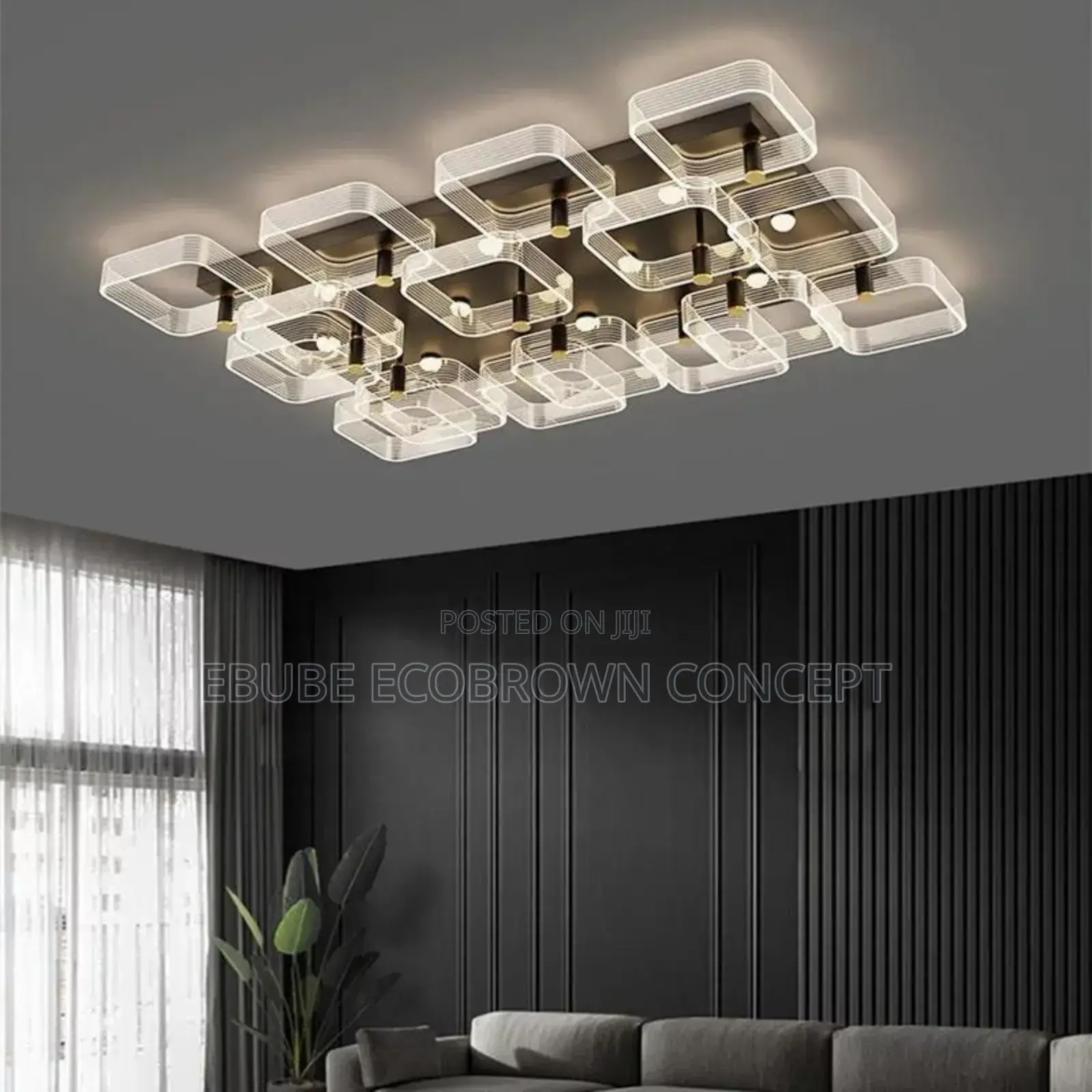 New Square Ledceiling Fitting Lamp for Dinning Room Living Room Light
