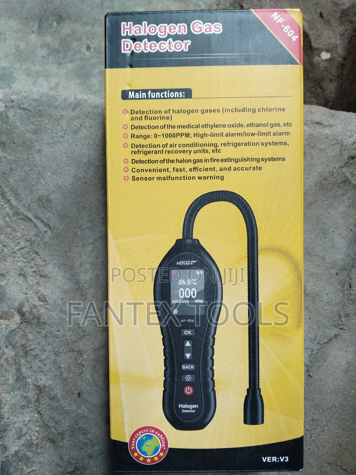 Halogen Gas Detector (Nf-604).