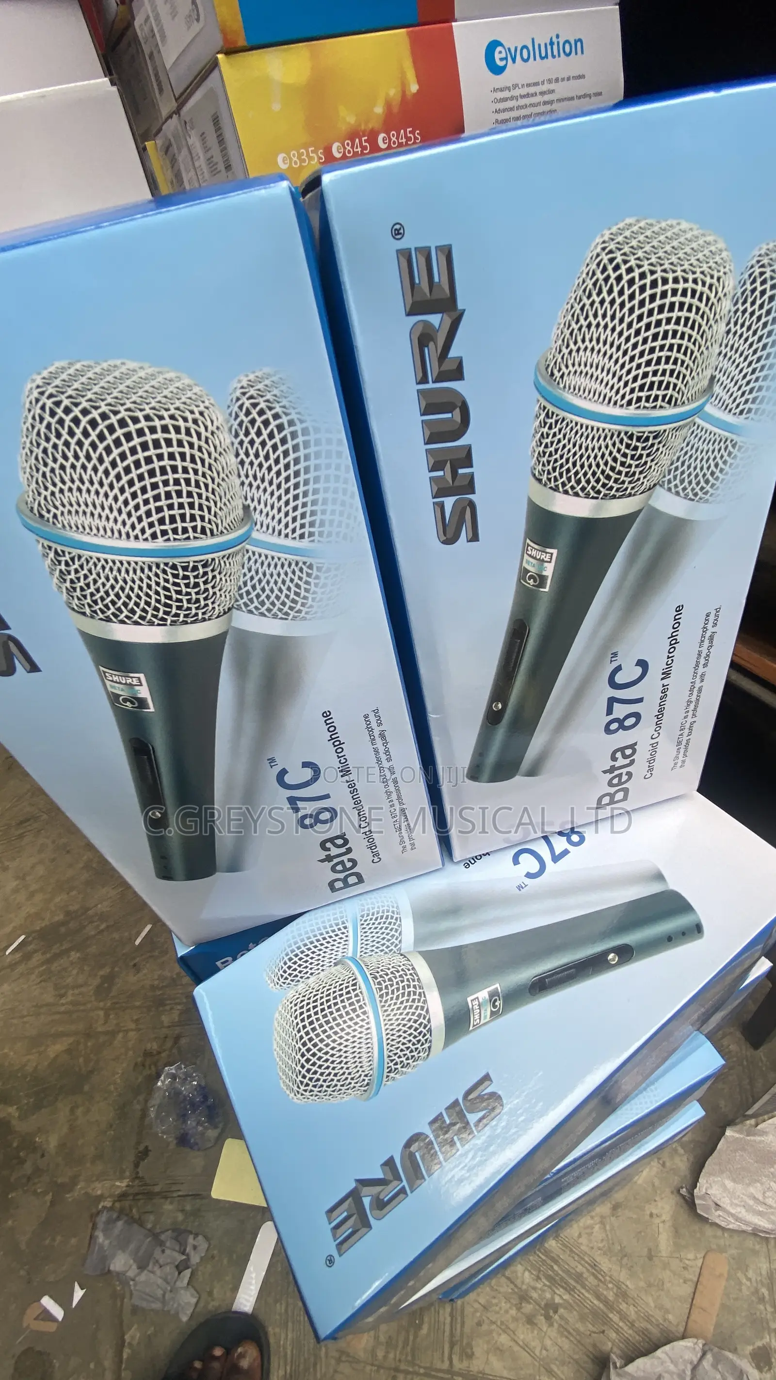 Microphone Shure Beta 87c