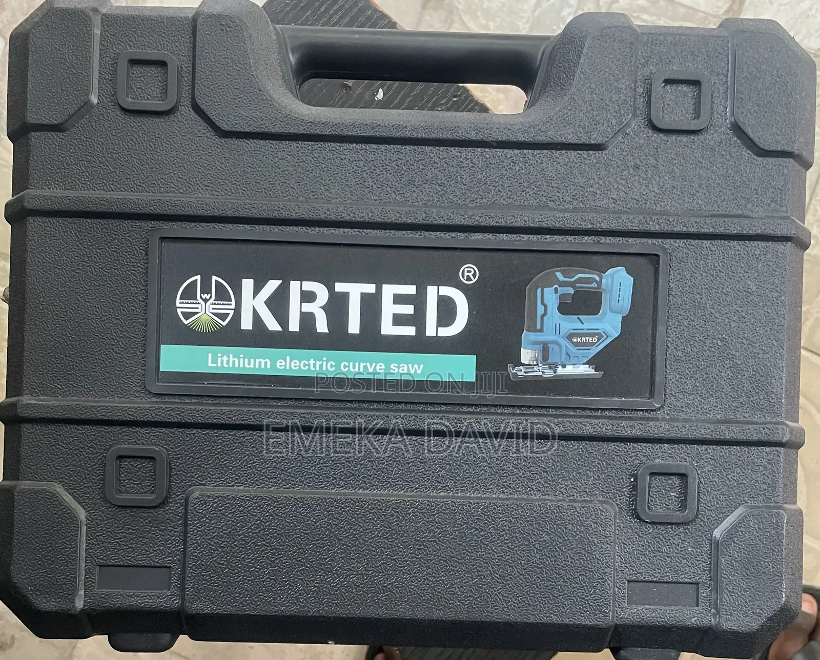 Krted Cordless Jigsaw Machine With 2 Batteries