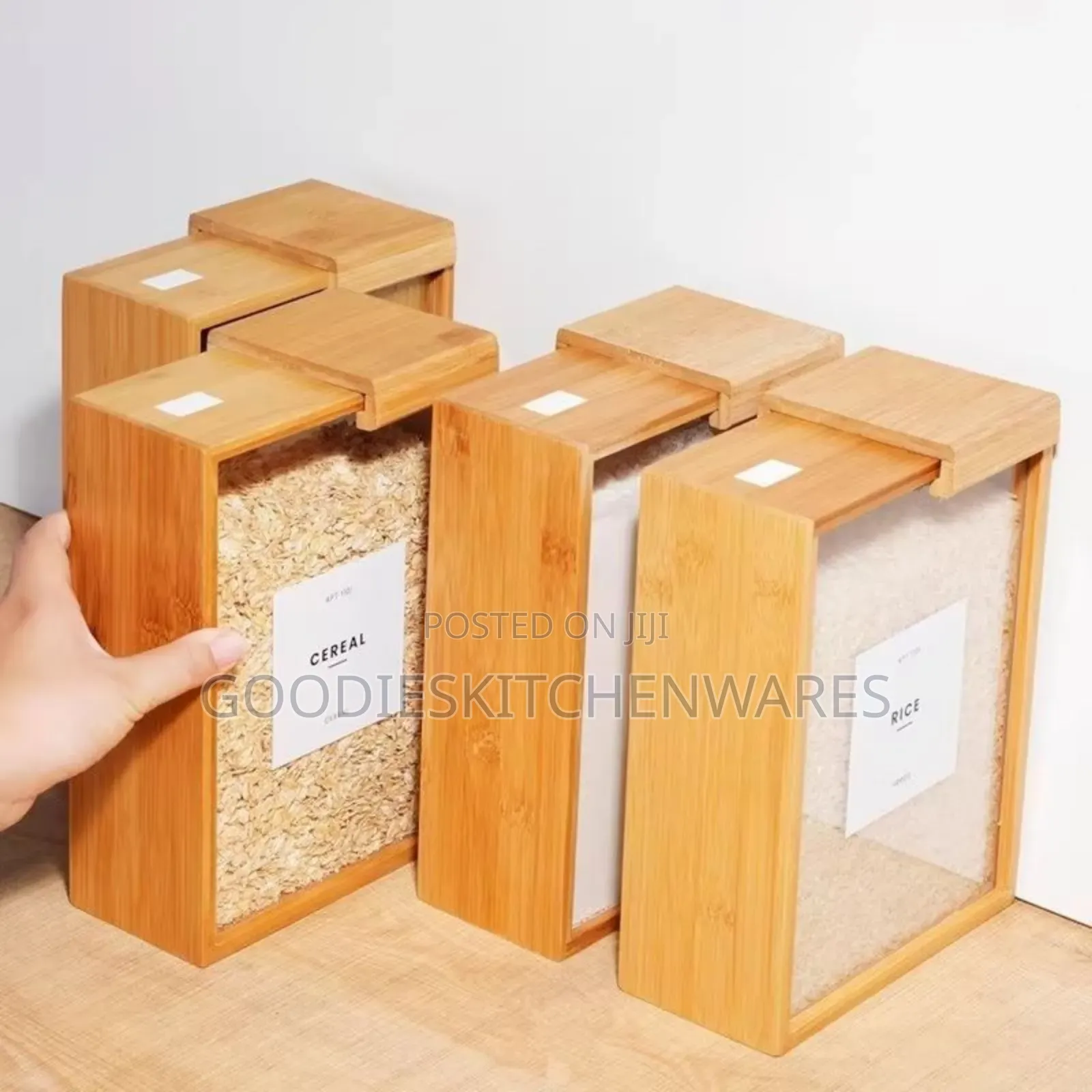 Wooden Food Storage Container
