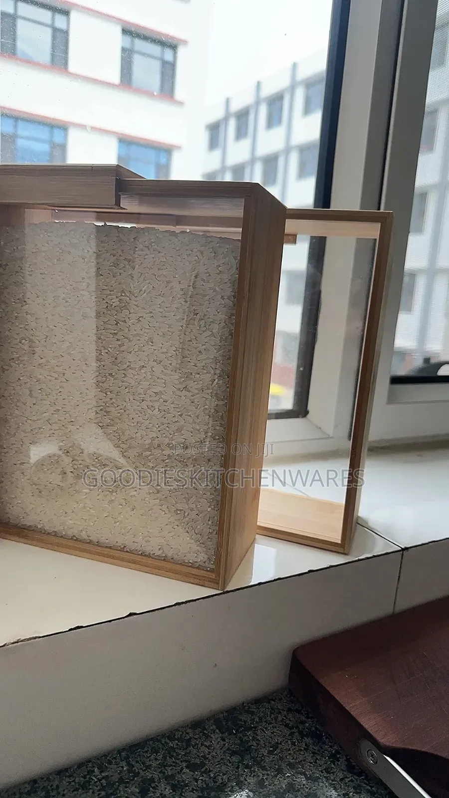 Wooden Food Storage Container