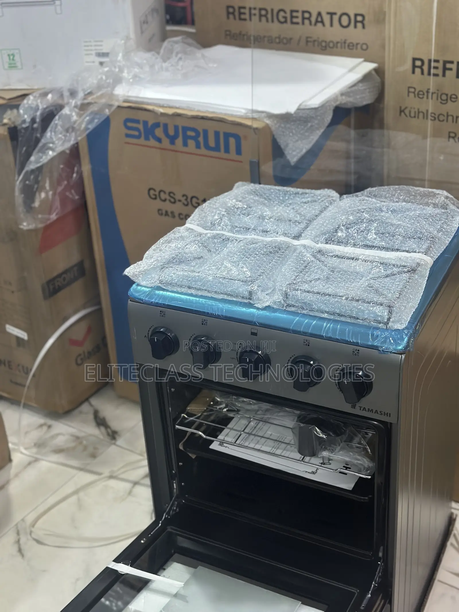 Tamashi {Ng5540g} Basic 4-Burner Gas Cooker