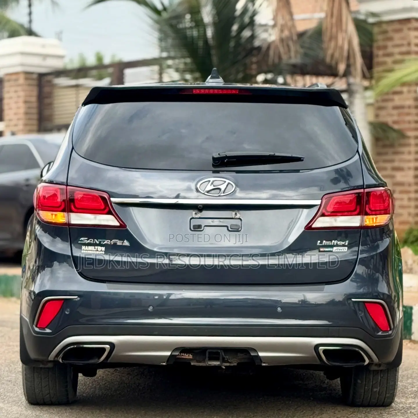 Hyundai Santa Fe Limited Ultimate AWD 2017 Gray