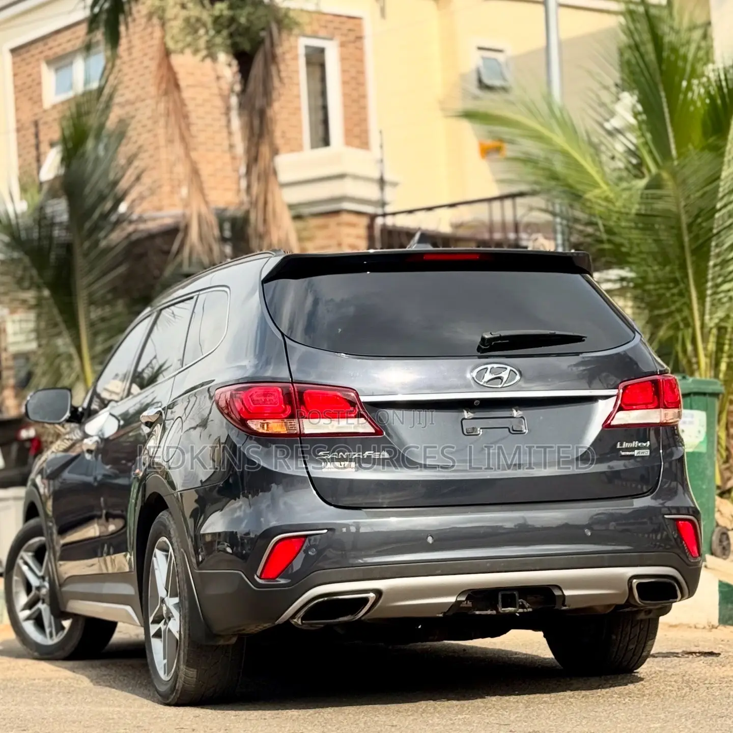 Hyundai Santa Fe Limited Ultimate AWD 2017 Gray