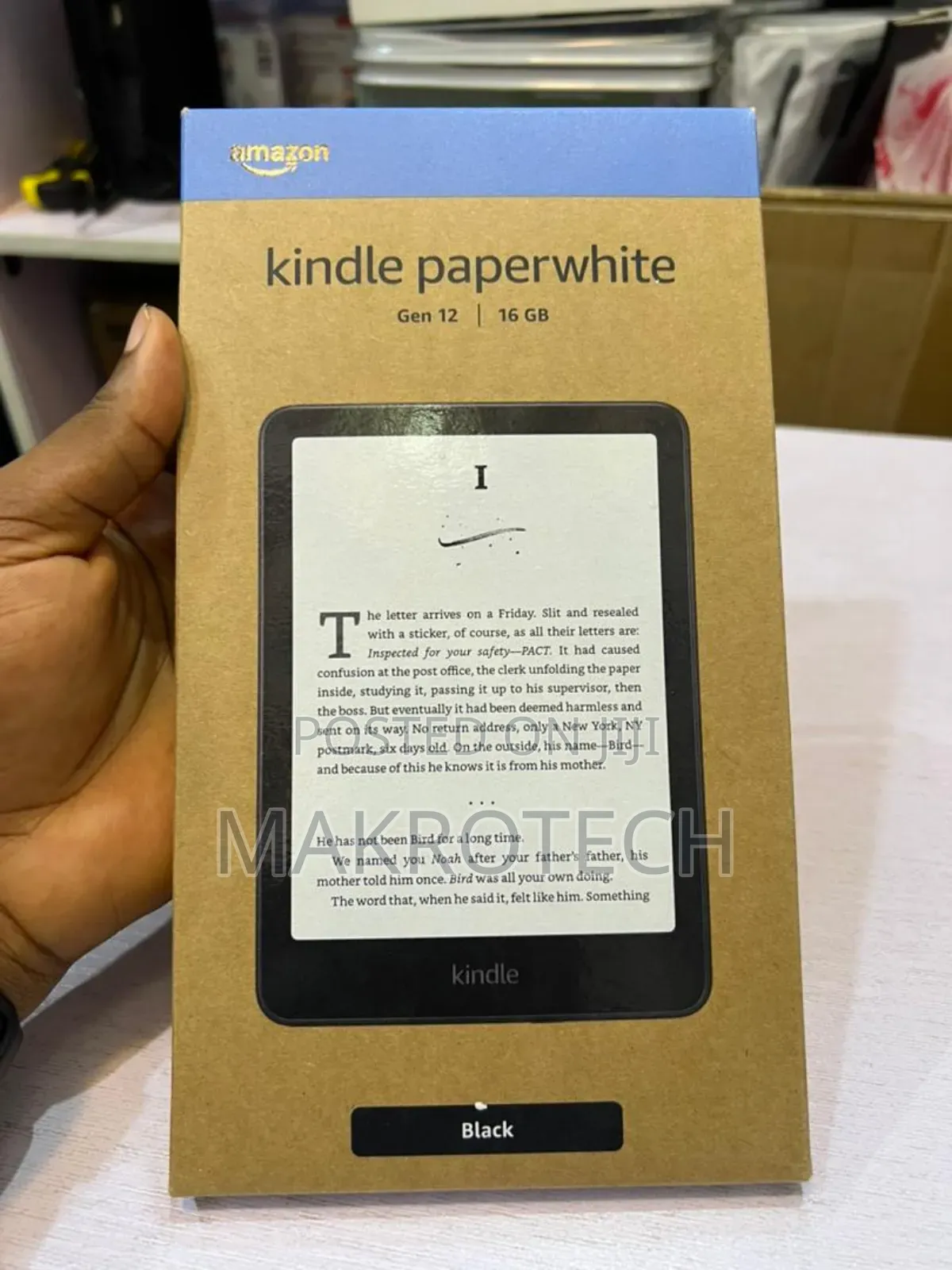 New Amazon Kindle Paperwhite 16 GB Black