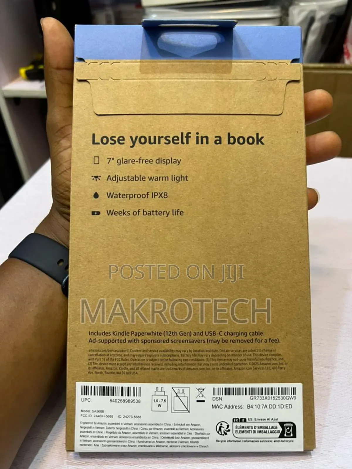 New Amazon Kindle Paperwhite 16 GB Black