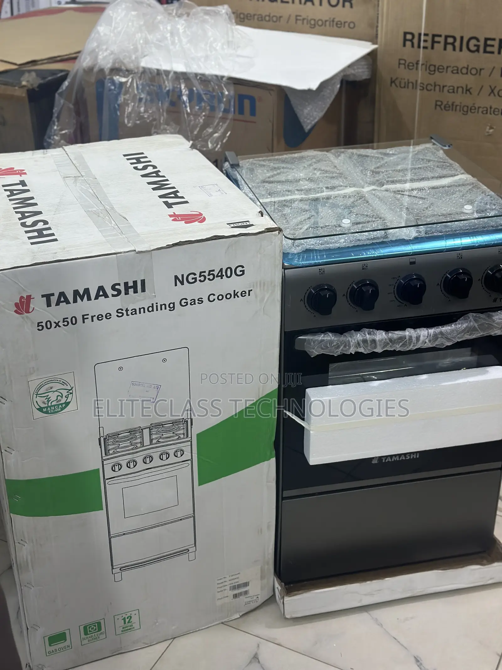 New Tamashi Ng5540g Kitchen Gas Cooker