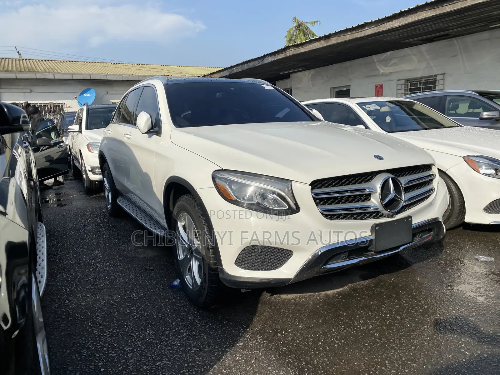 Mercedes-Benz GLC-Class 2017 White