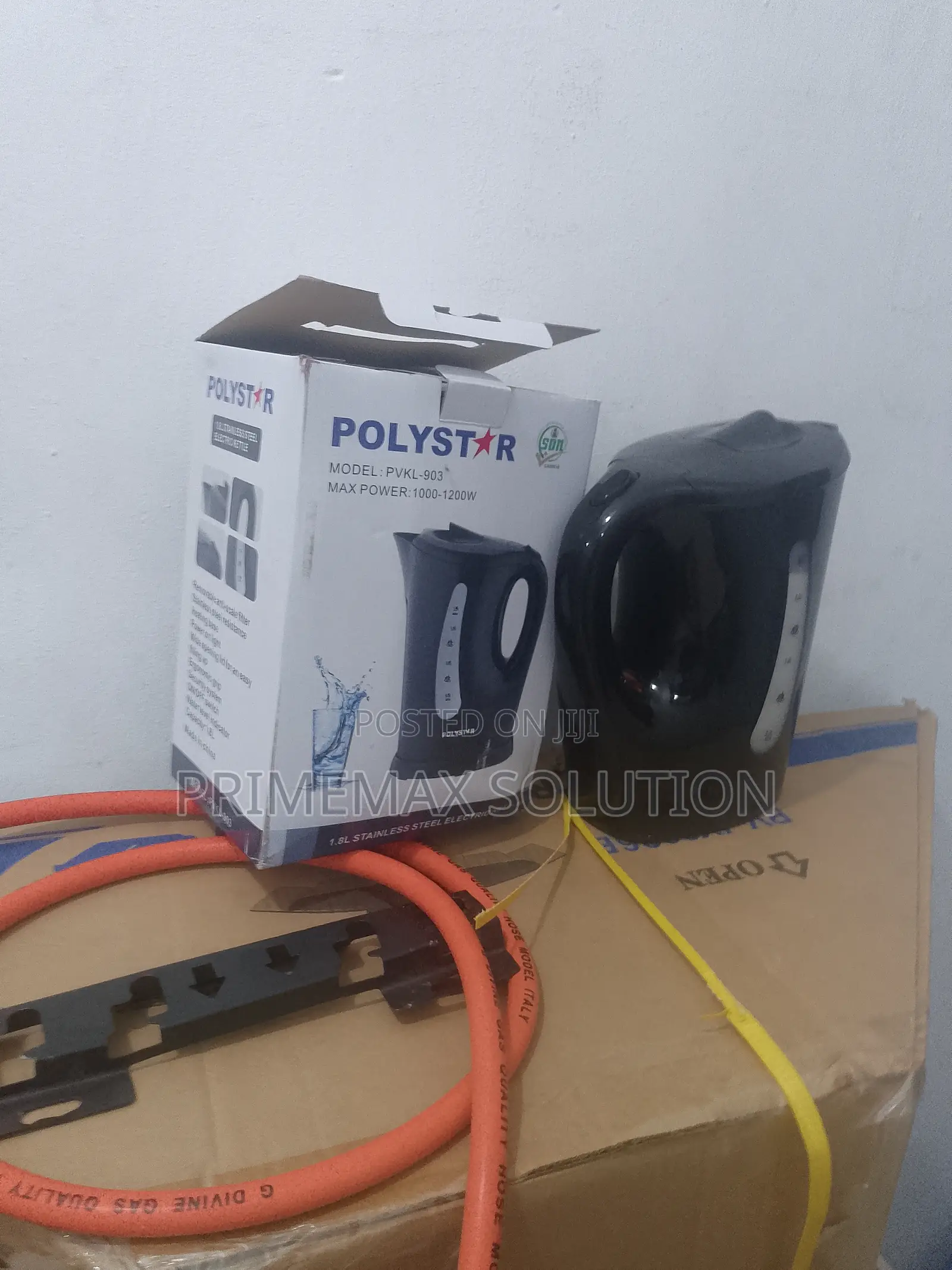 Polystar PVKL-903 1.8l Kettle: Auto Cut-Off Water Level Indicator