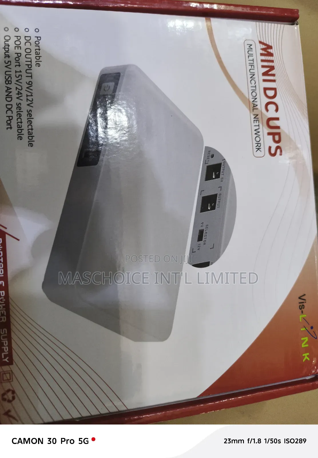 Vis-Link 10000mah Mini Ups