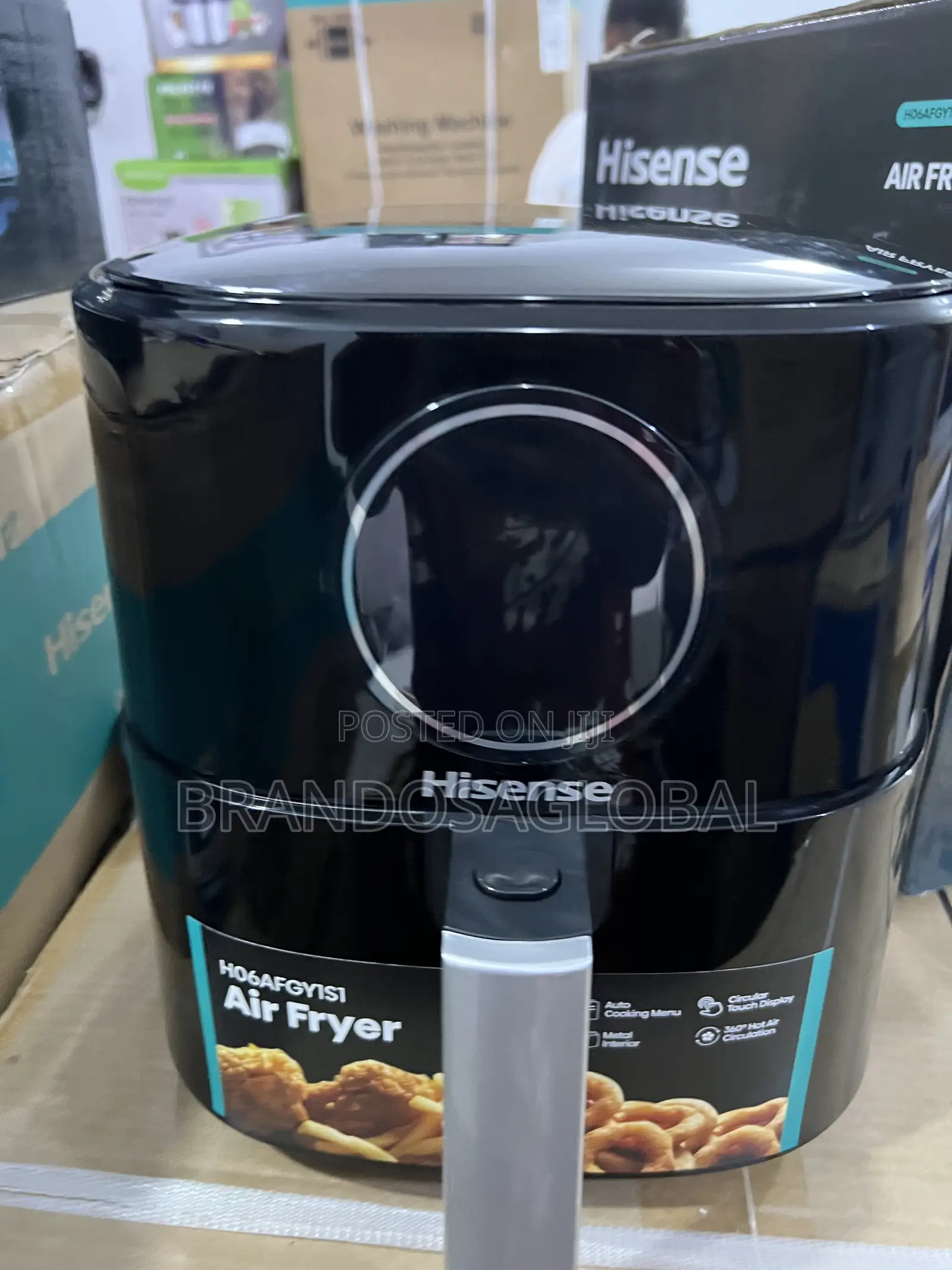 Hisense H06afgy1s1 Non-Grease Air Fryer 5.2l