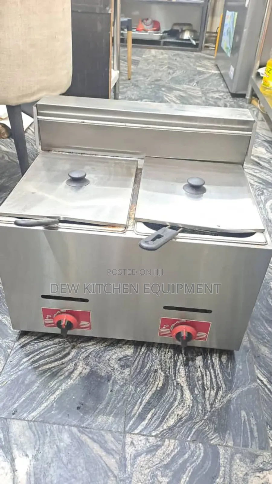 Double Basket Deep Fryer