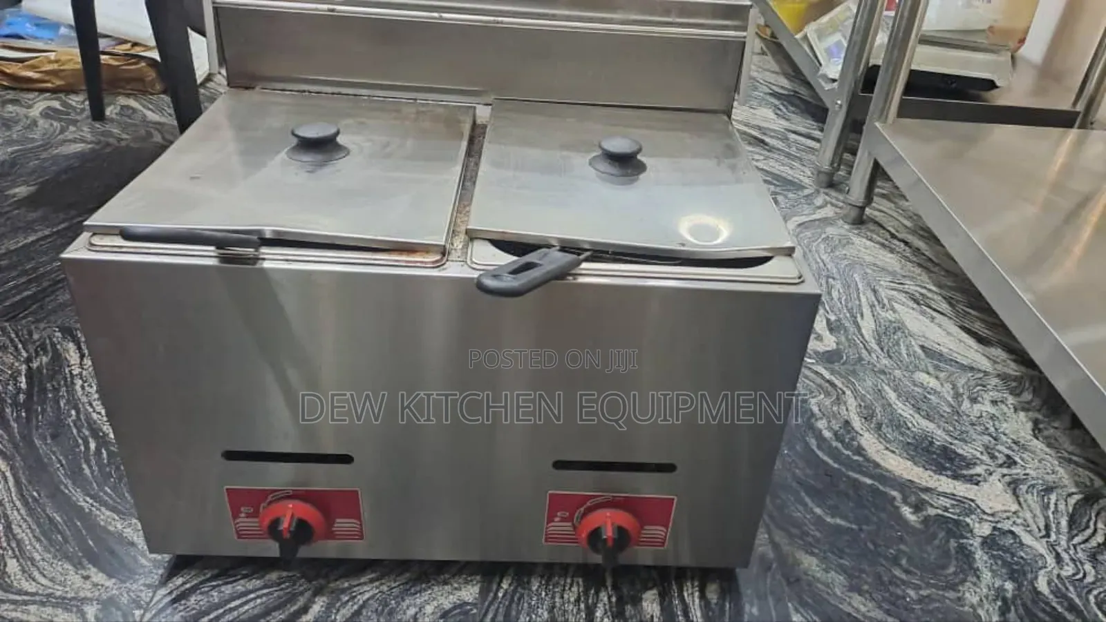 Double Basket Deep Fryer