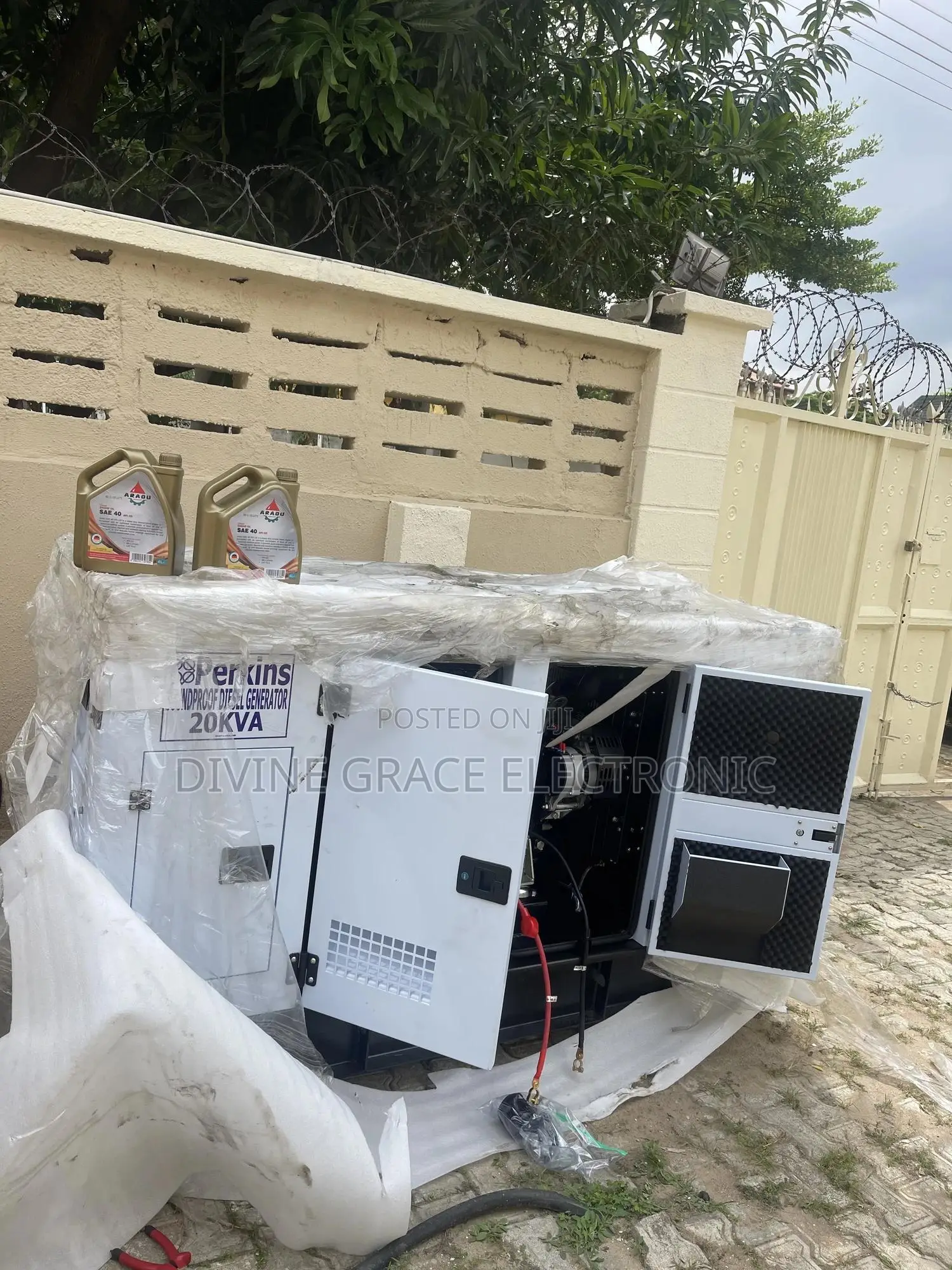 Brand New Perkins 20kva Heavy Duty Soundproof Diesel Generator |Perk
