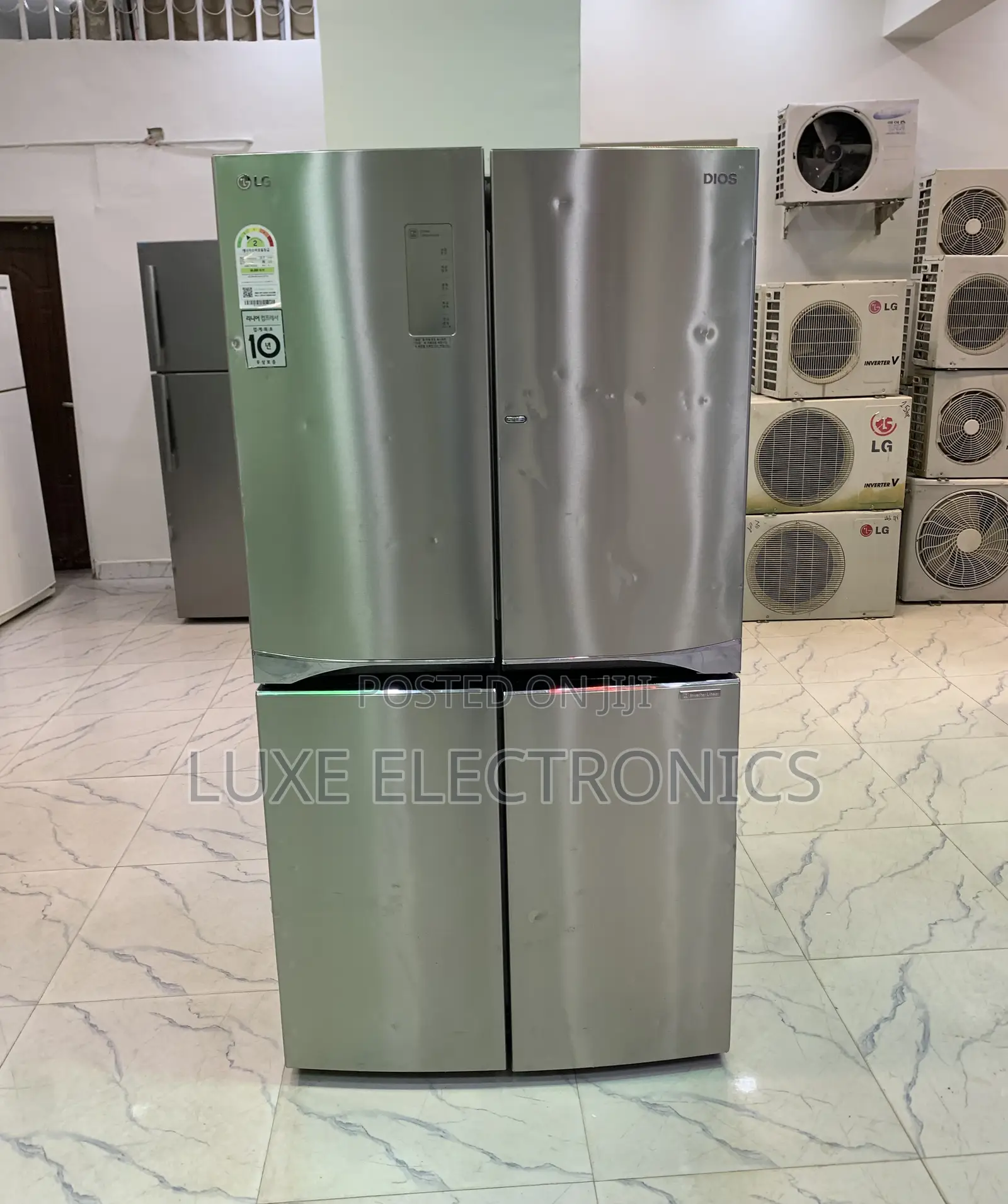 LG 870 Liters Linear Inverter 4dooor Side by Side Refrigerator Foreign