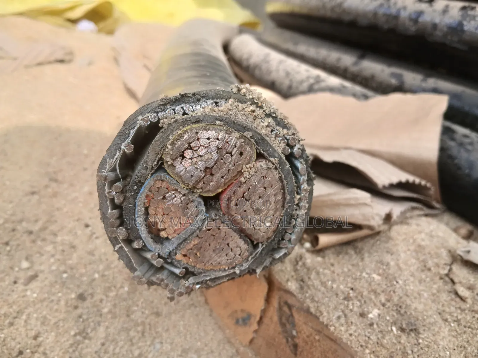 240mm 4core Electric Armoured Cable Bicc