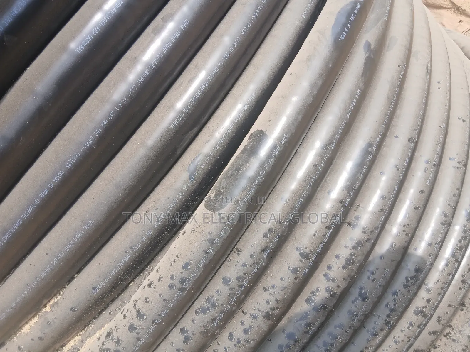 240mm 4core Electric Armoured Cable Bicc