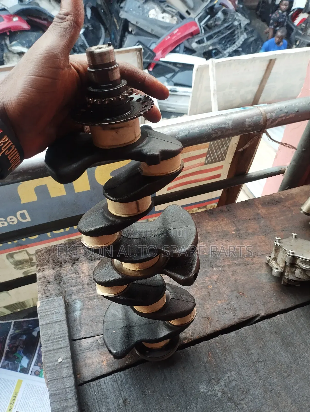 Tokunbo 2nz / 1nz Crankshaft for Toyota Yaris 4plug Engine