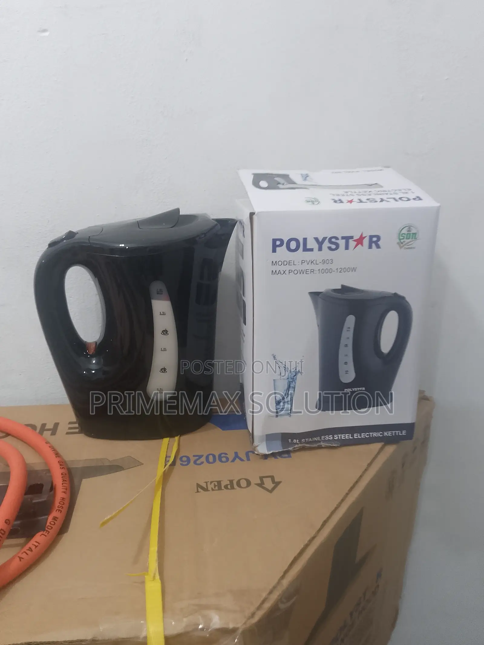 Affordable Excellence: Polystar PVKL-903 Electric Kettle 1.8l Online