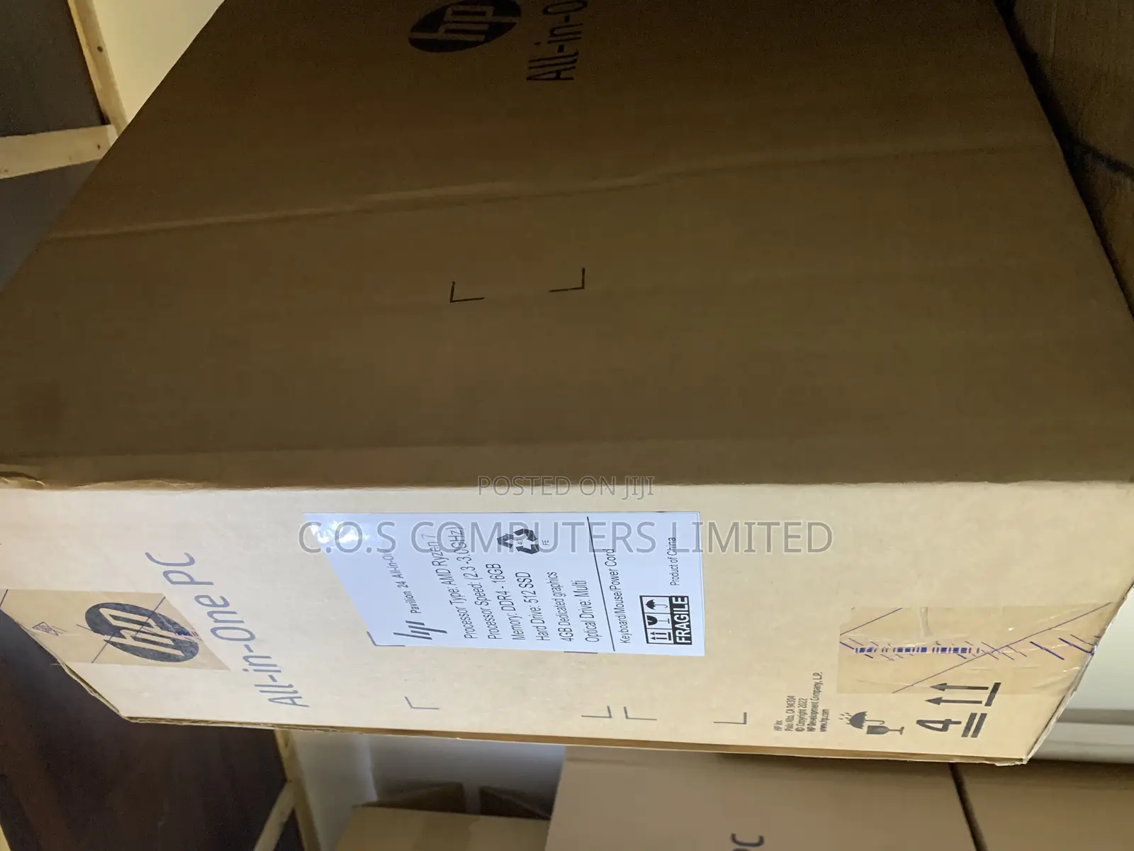 New Desktop Computer HP Pavilion 24 16GB AMD Ryzen 7 SSD 512GB