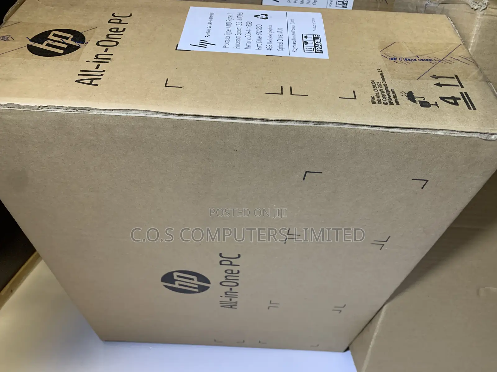 New Desktop Computer HP Pavilion 24 16GB AMD Ryzen 7 SSD 512GB