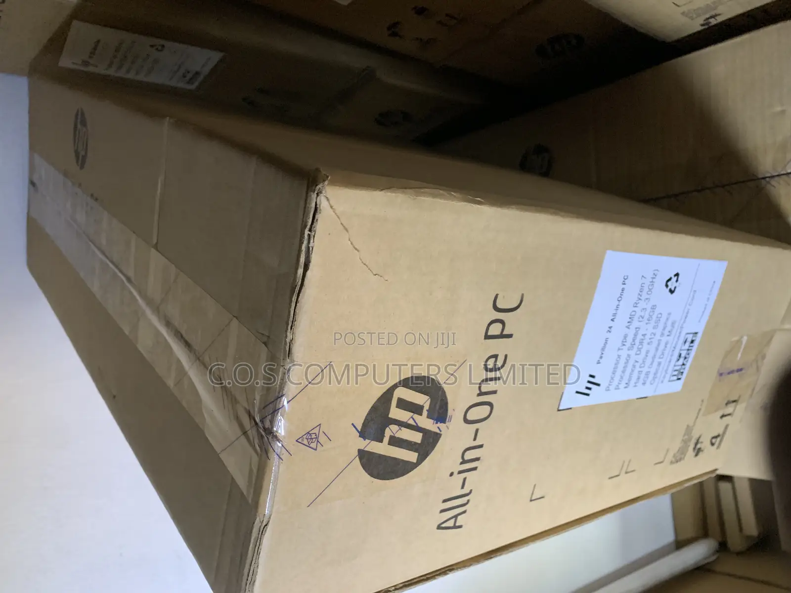 New Desktop Computer HP Pavilion 24 16GB AMD Ryzen 7 SSD 512GB
