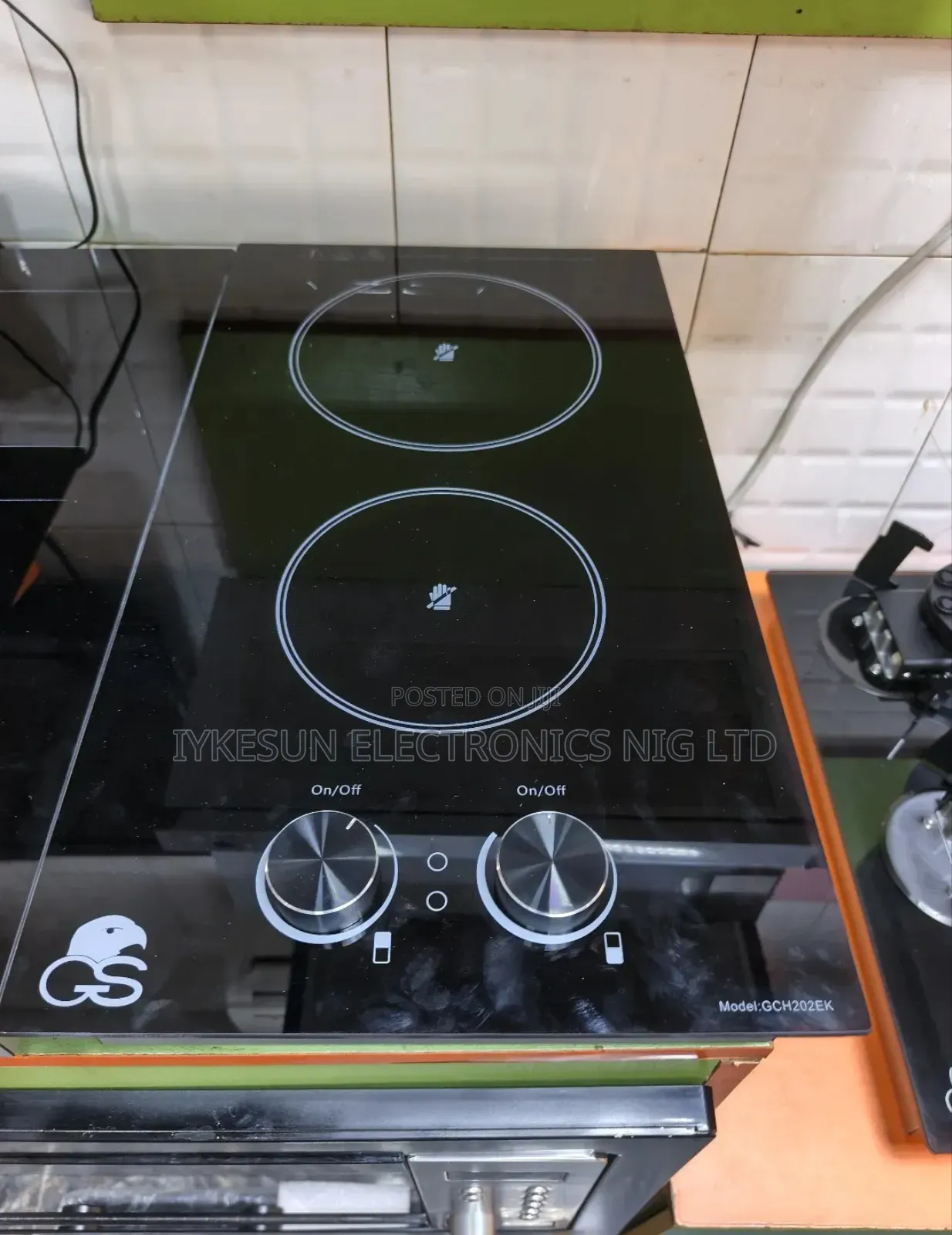 Original Gs Built-in Infrared Electric Cooker Hob 2 Burners Electric