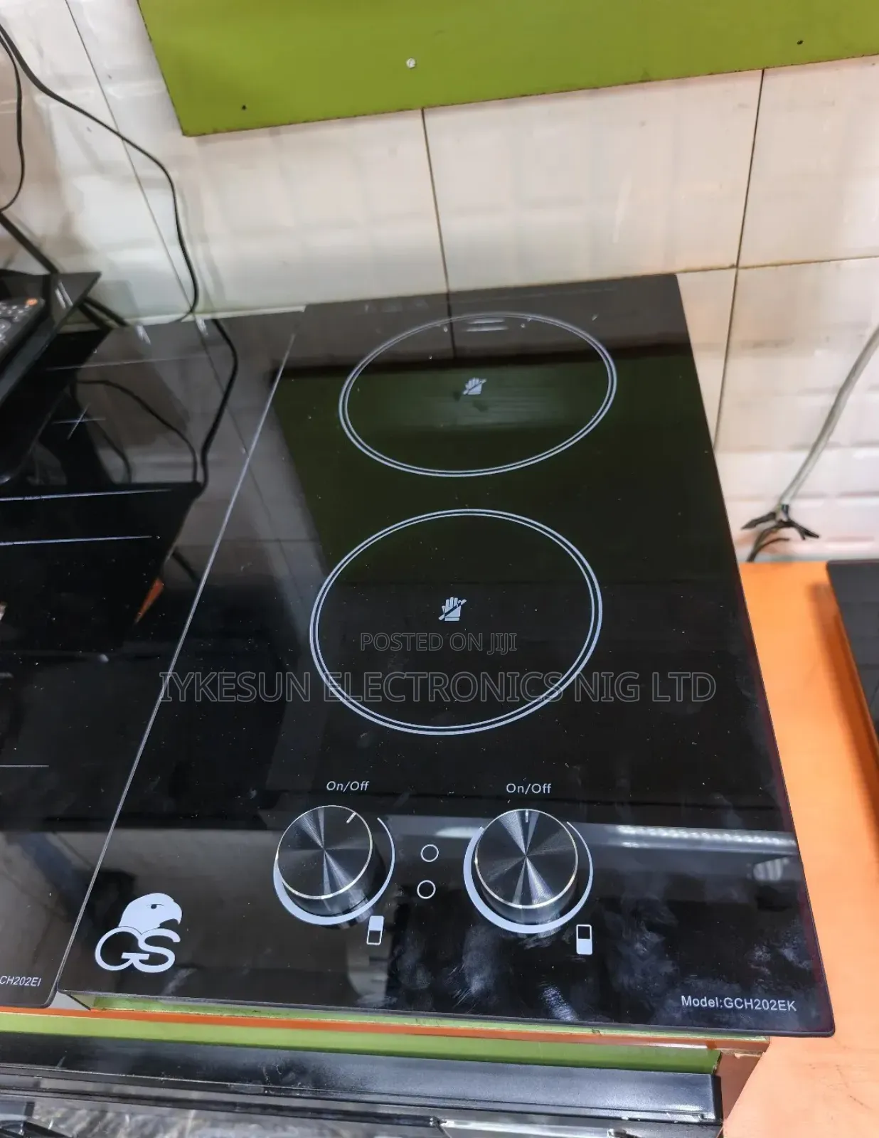 Original Gs Built-in Infrared Electric Cooker Hob 2 Burners Electric