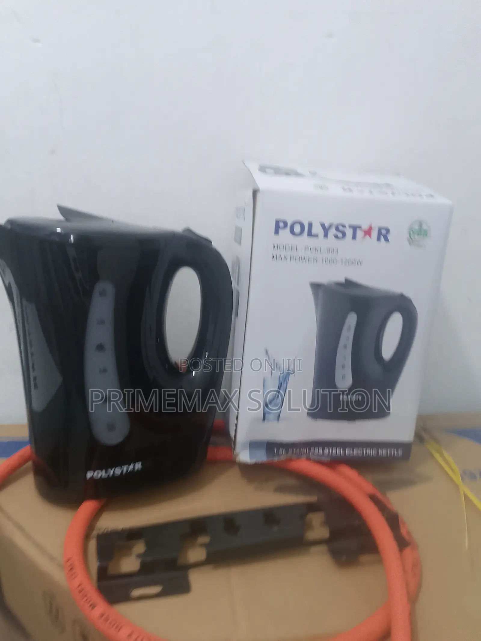 Polystar Electric Kettle PVKL-903 1.8l – Free Returns Warranty