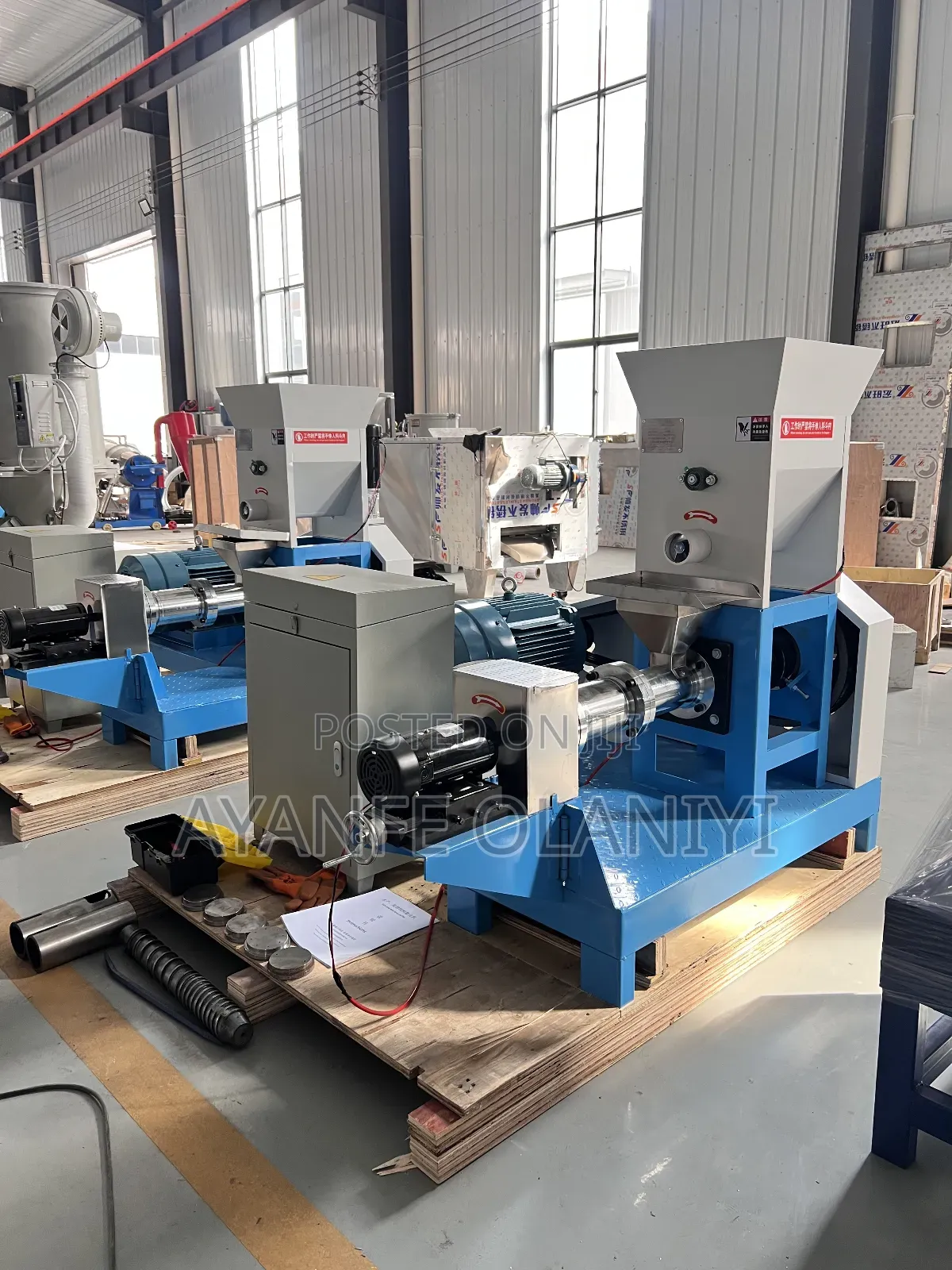 100kg Extruder Floating Feed Machine