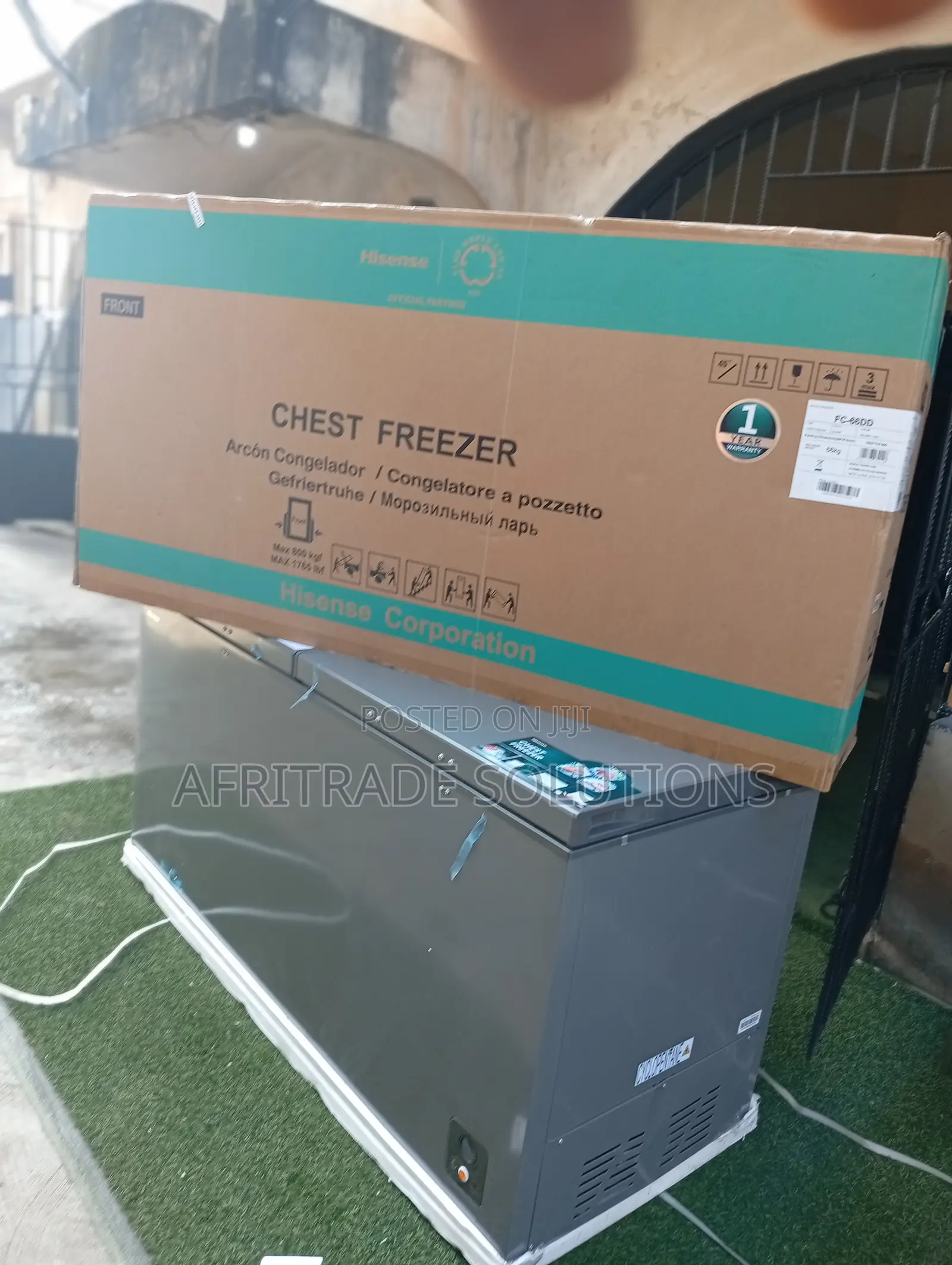 Hisense Fc-66dd 500l Double Door Freezer – Premium Cooling