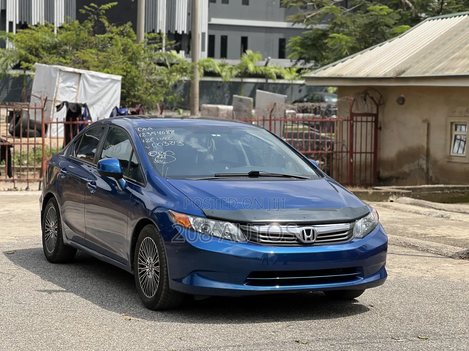 Honda Civic EX Sedan 2012 Blue