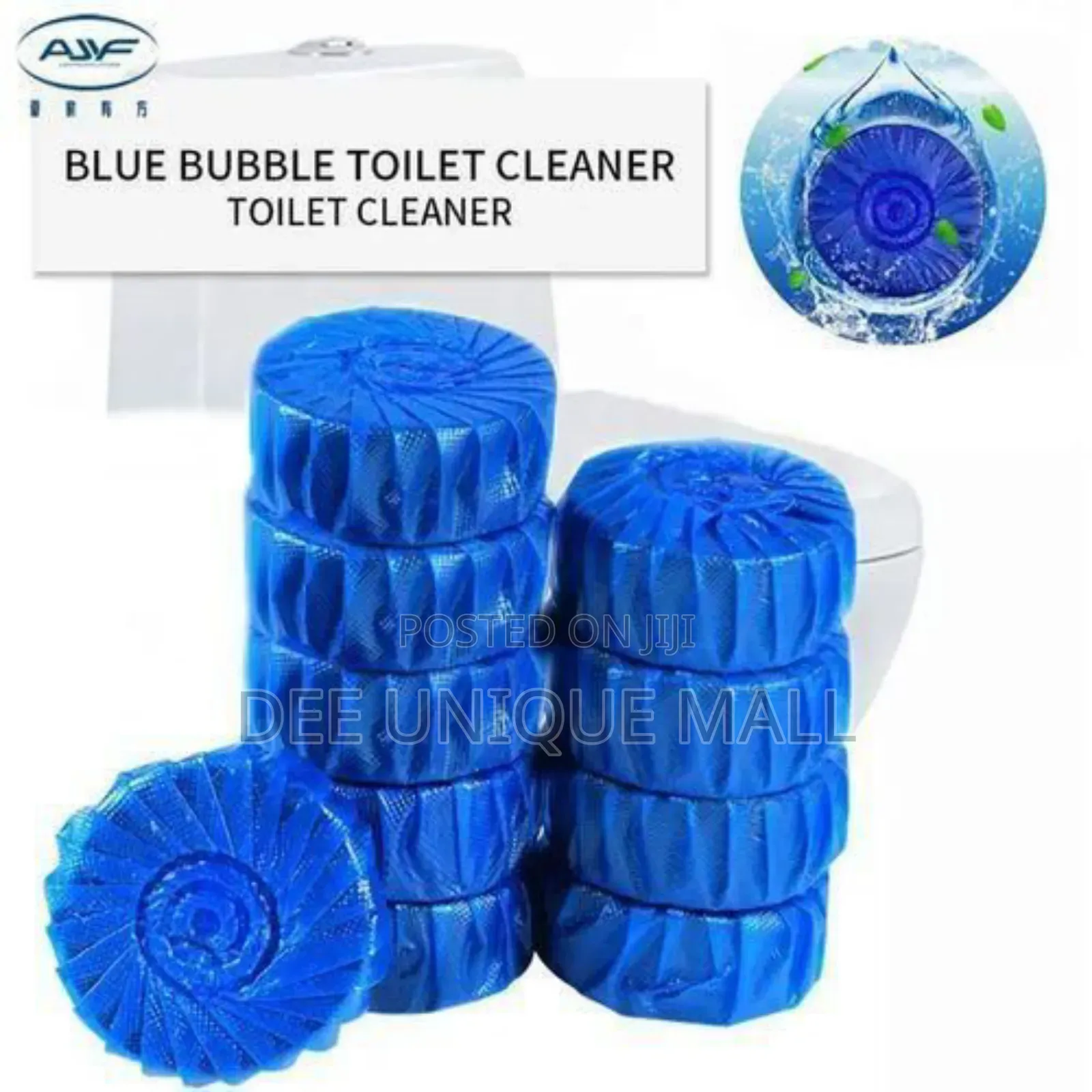 Toilet Bowl Cleaner and Disinfectant 10pc/Pack