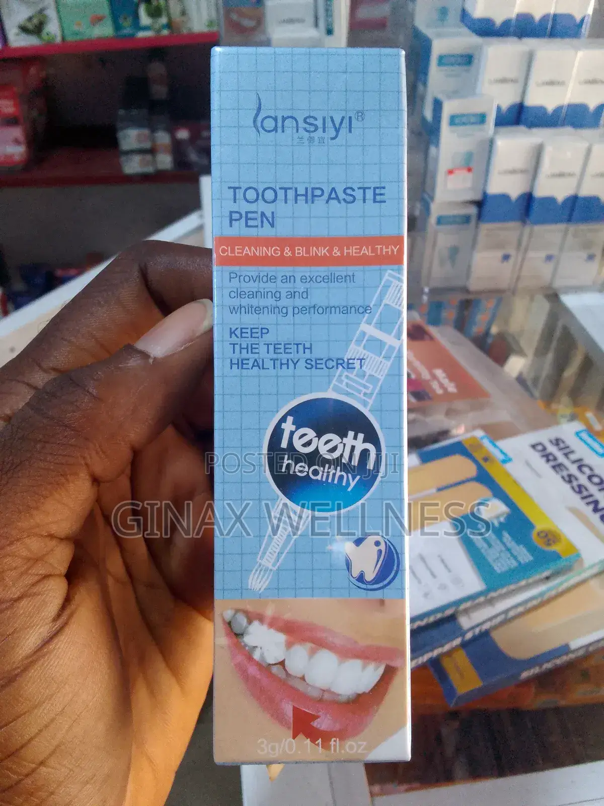 Lansiyi Toothpaste Pen For Stain Removal
