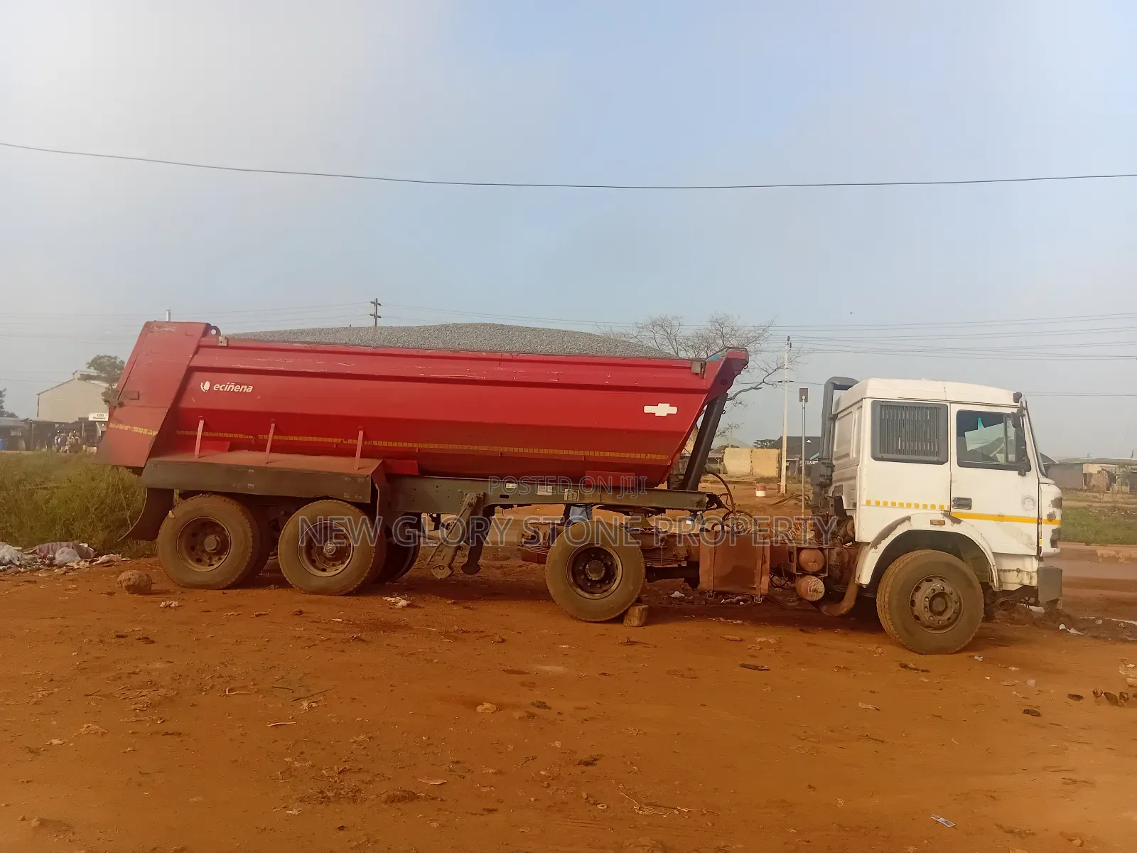 30tons of Stone Dust and Graniet and Sharp Sand