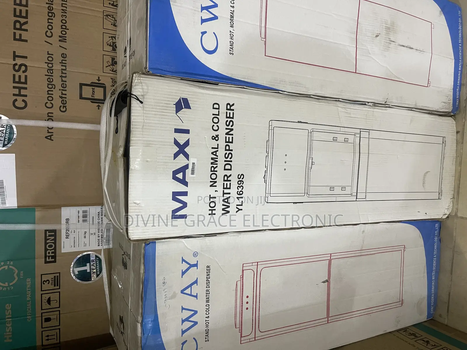 Brand New Maxi Water Dispenser |Hot|Cold Function