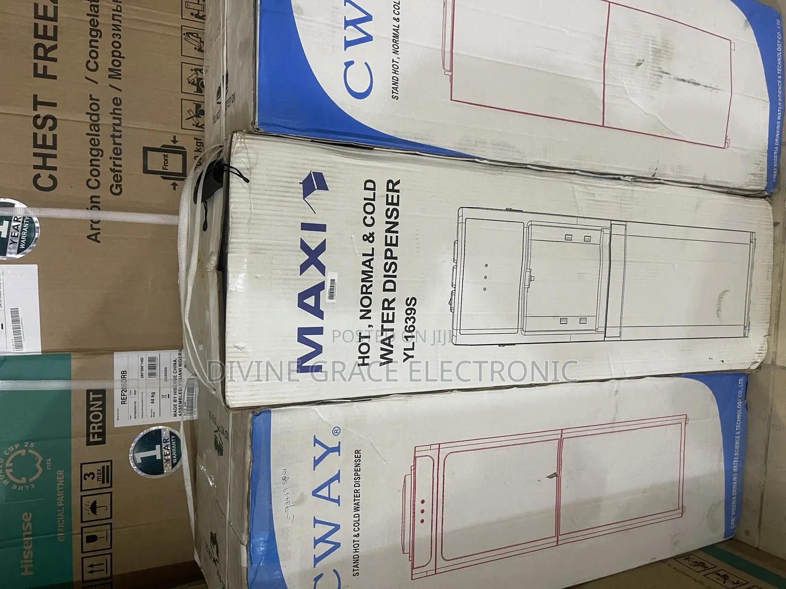 Brand New Maxi Water Dispenser |Hot|Cold Function